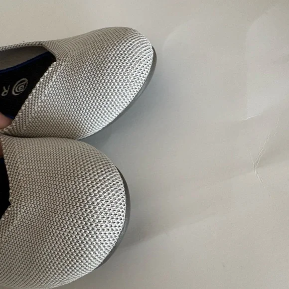 Rothy's Women's birdseye flax gray round toe Flats 7 - Picture 5 of 8